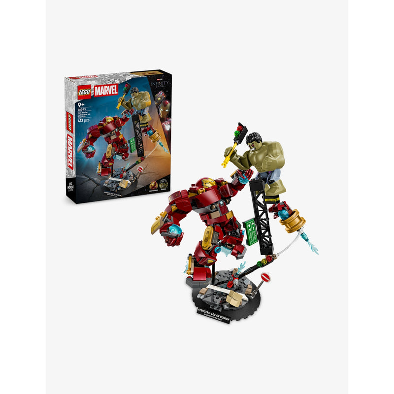 LEGO Marvel Hulkbuster vs Hulk building set 413 pieces - British product