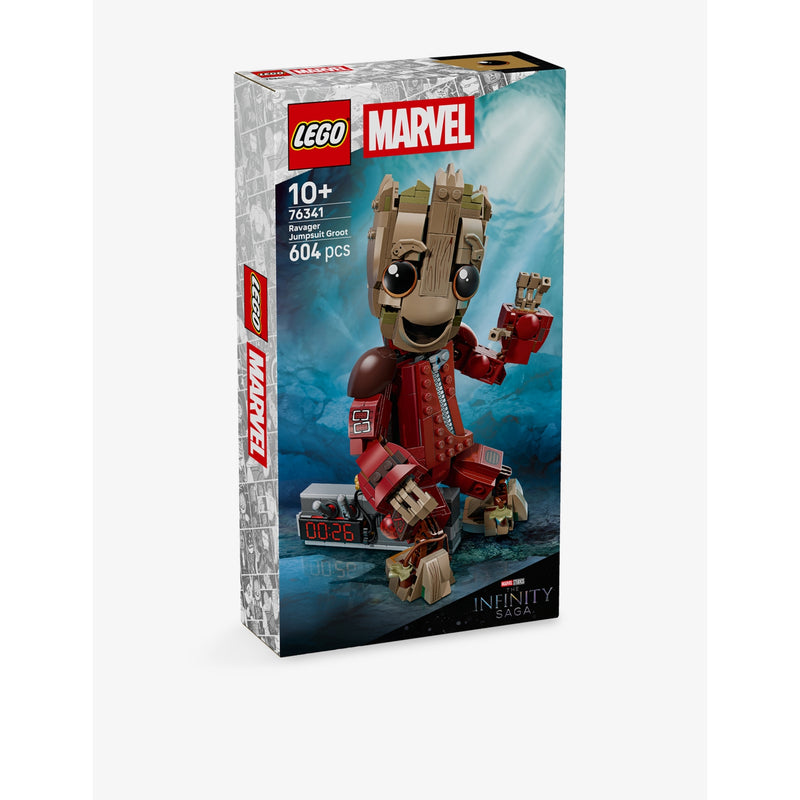 LEGO Marvel Ravager Jumpsuit Groot figure 25cm - British product