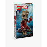 LEGO Marvel Ravager Jumpsuit Groot figure 25cm - British product