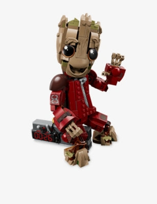 LEGO Marvel Ravager Jumpsuit Groot figure 25cm - British product