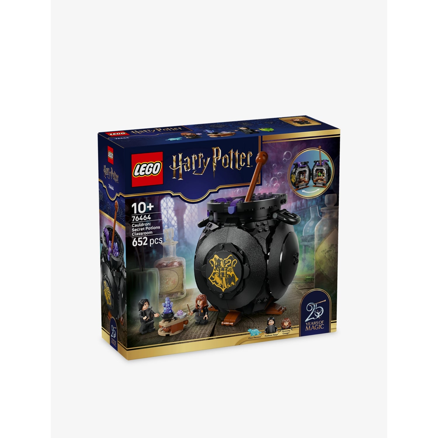 LEGO Harry Potter Cauldron Secret Potions Classroom playset 652 pieces, UK version