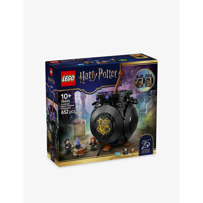 LEGO Harry Potter Cauldron Secret Potions Classroom playset 652 pieces, UK version
