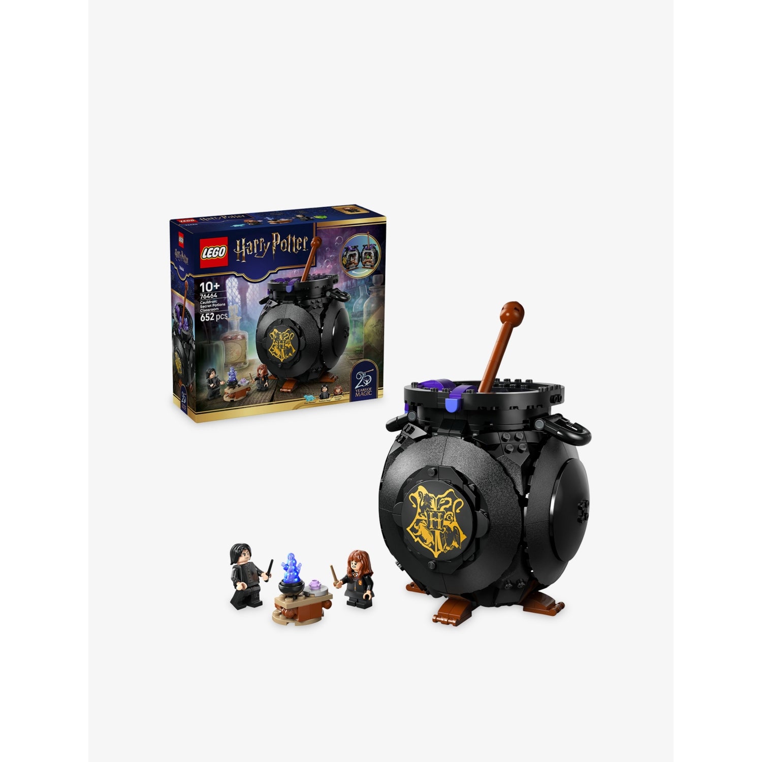 LEGO Harry Potter Cauldron Secret Potions Classroom playset 652 pieces, UK version