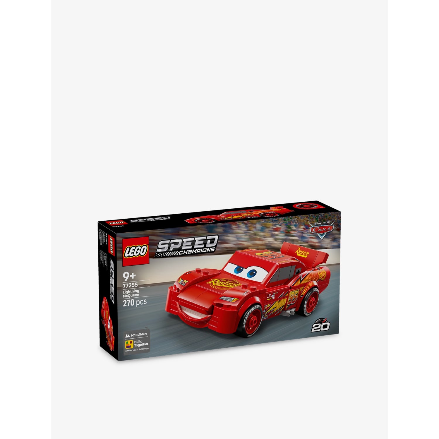 LEGO 77255 Lightning McQueen playset 270 pieces, UK version