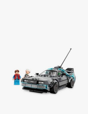 LEGO Speed Champions Time Machine 357-piece playset, imported from the UK