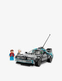 LEGO Speed Champions Time Machine 357-piece playset, imported from the UK