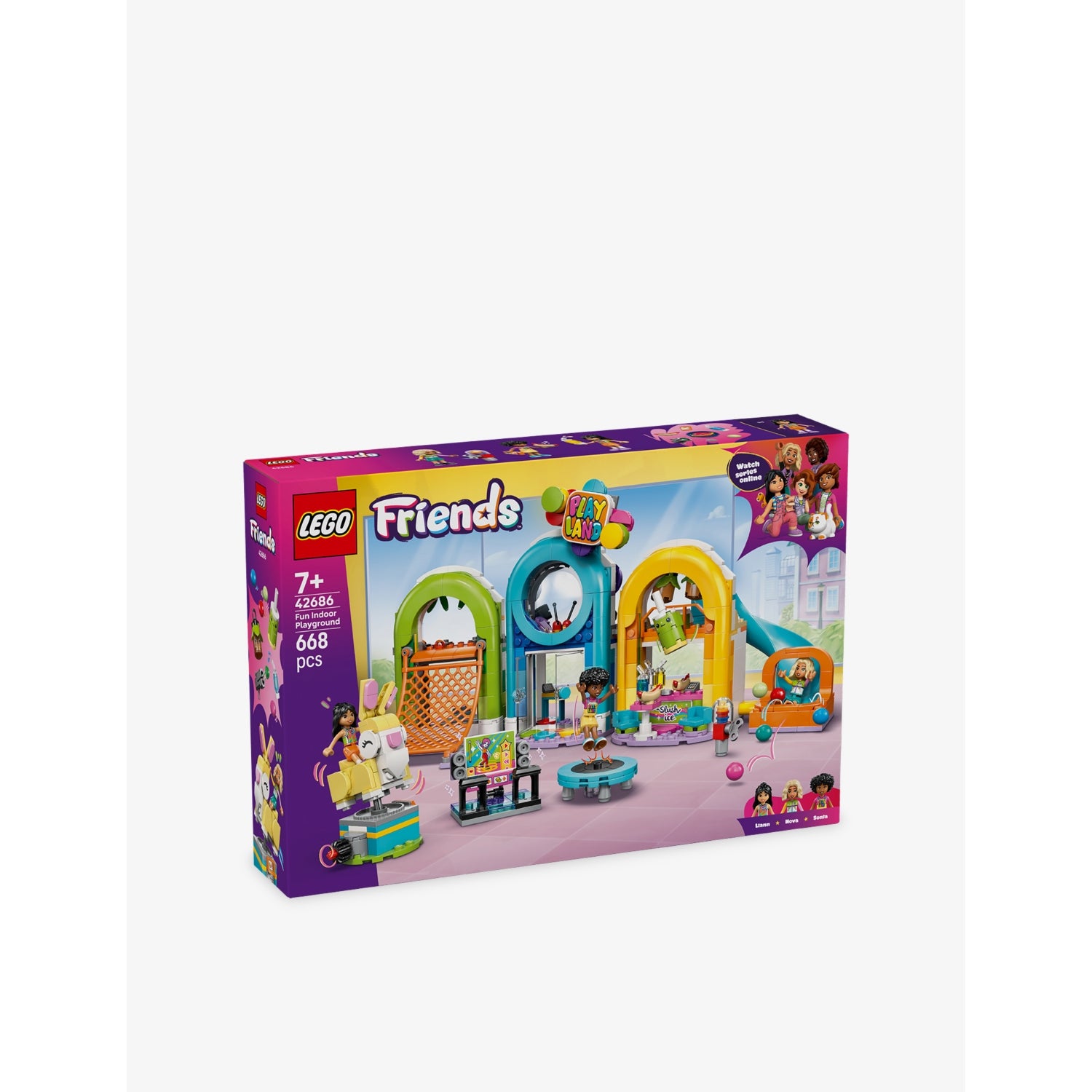 LEGO Friends Fun Indoor Playground playset 668 pieces (British brand)