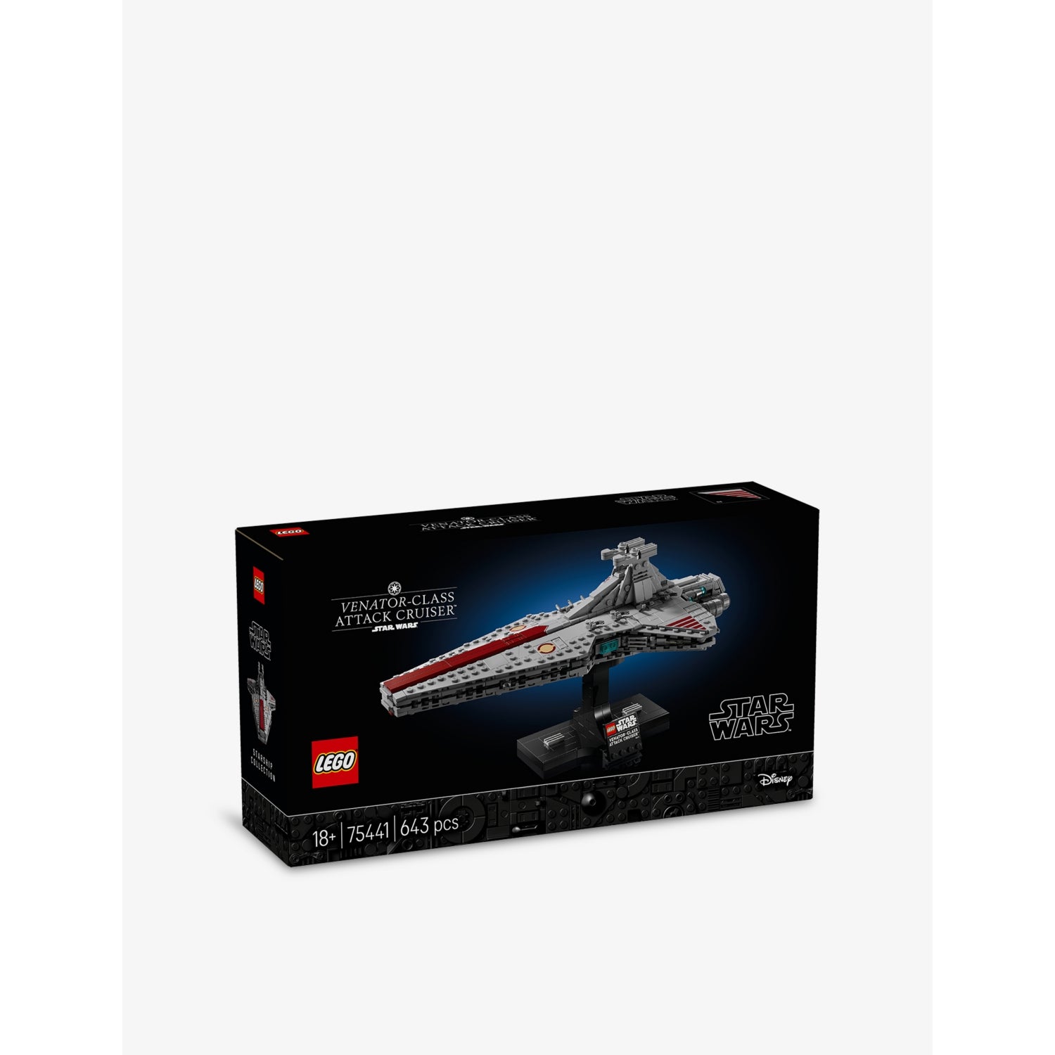 LEGO Star Wars Venator-Class Attack Cruiser playset 643 pieces (British brand)