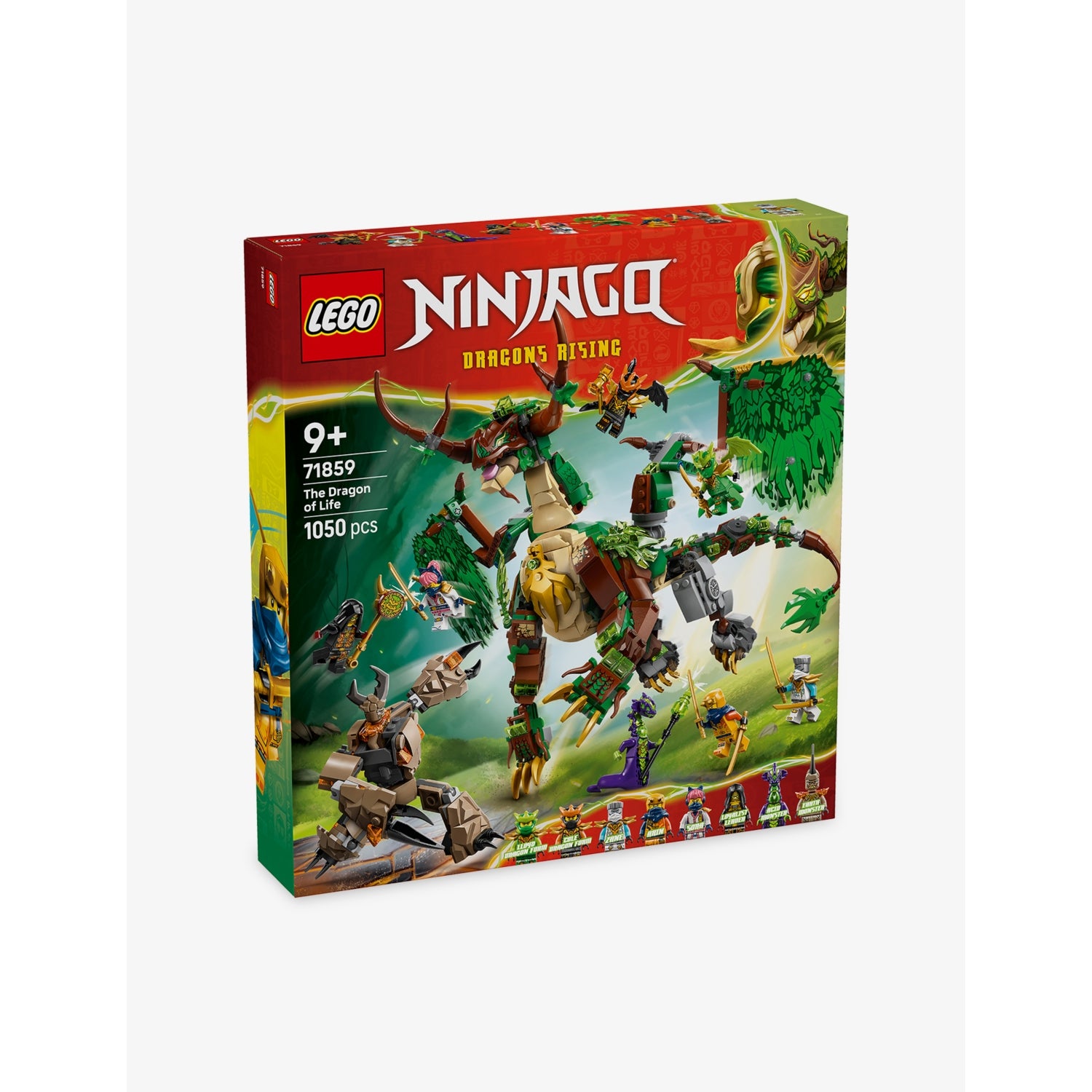 LEGO NINJAGO Dragon of Life playset 71859 1050-piece set - British product