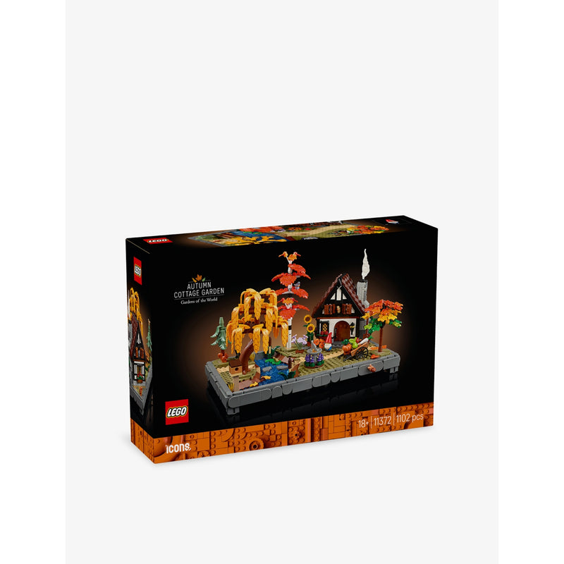 LEGO Icons Autumn Cottage Garden building set 1102 pieces, UK version