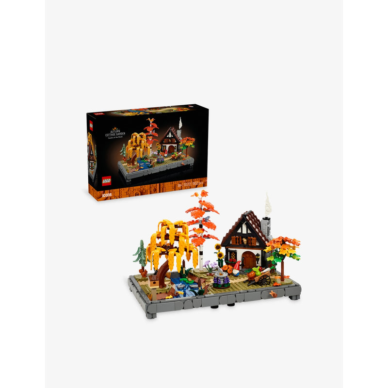 LEGO Icons Autumn Cottage Garden building set 1102 pieces, UK version
