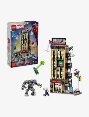 LEGO Marvel Spider-Man vs Mysterio Daily Bugle playset 76342, UK version