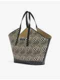 Marni Waves Woven Tote Bag 65cm wide, imported from the UK
