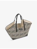 Marni Waves Woven Tote Bag 65cm wide, imported from the UK
