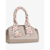 Marni printed slim silk scarf with micro-floral pattern, imported from the UK