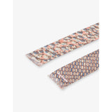 Marni printed slim silk scarf with micro-floral pattern, imported from the UK
