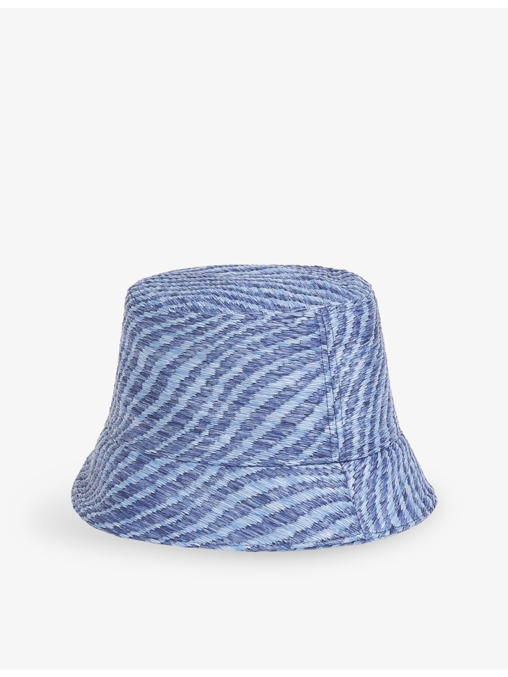 Marni raffia-effect woven bucket hat (British brand)
