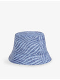 Marni raffia-effect woven bucket hat (British brand)