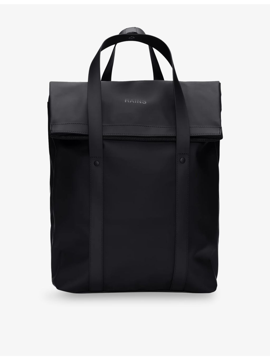 Rains waterproof shell rolltop rucksack, imported from the UK