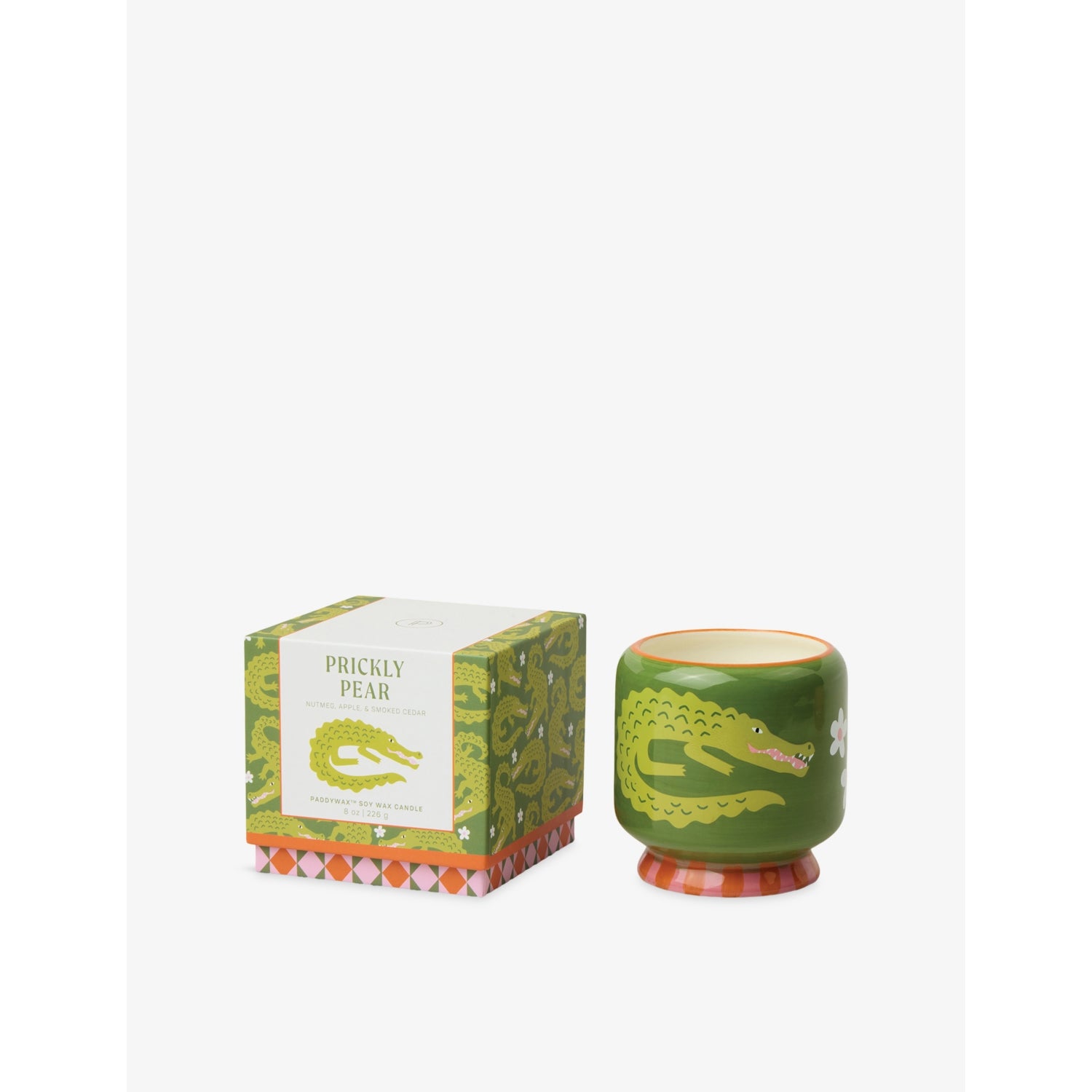 Paddywax Prickly Pear scented candle 226g, imported from the UK