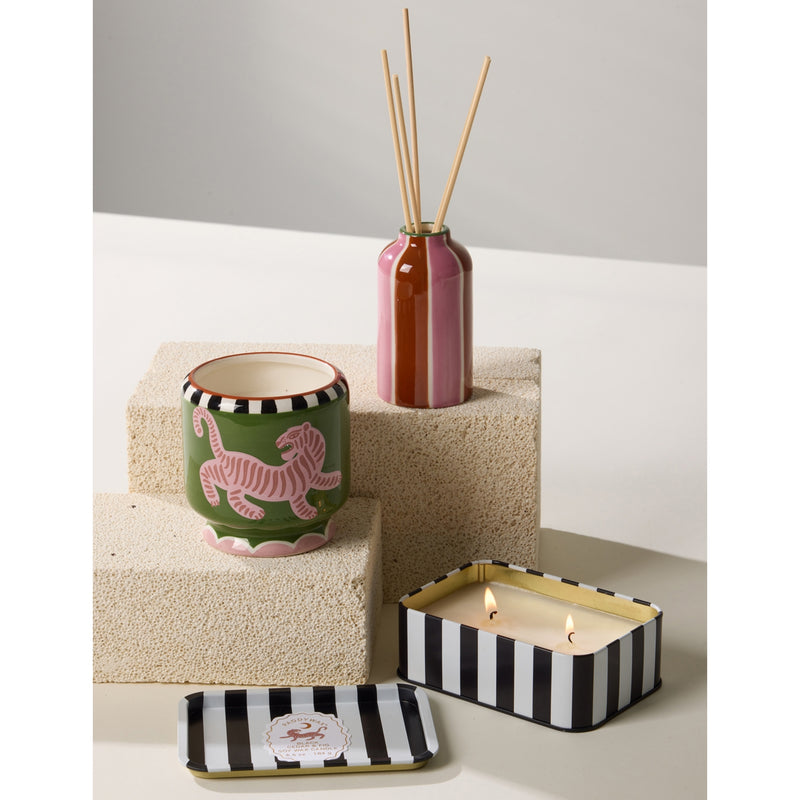 Paddywax Black Cedar Fig ceramic scented diffuser 118ml, UK version