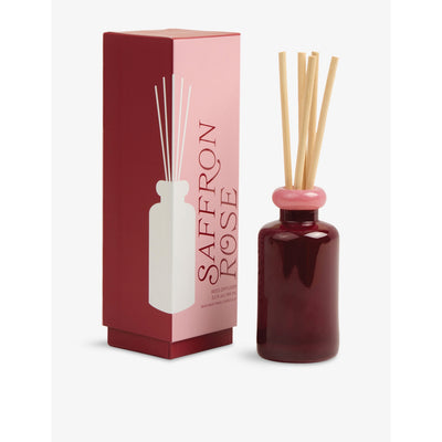 selfridges Paddywax Saffron Rose Glass Scented Diffuser 94ml- Buy online at McGrocer