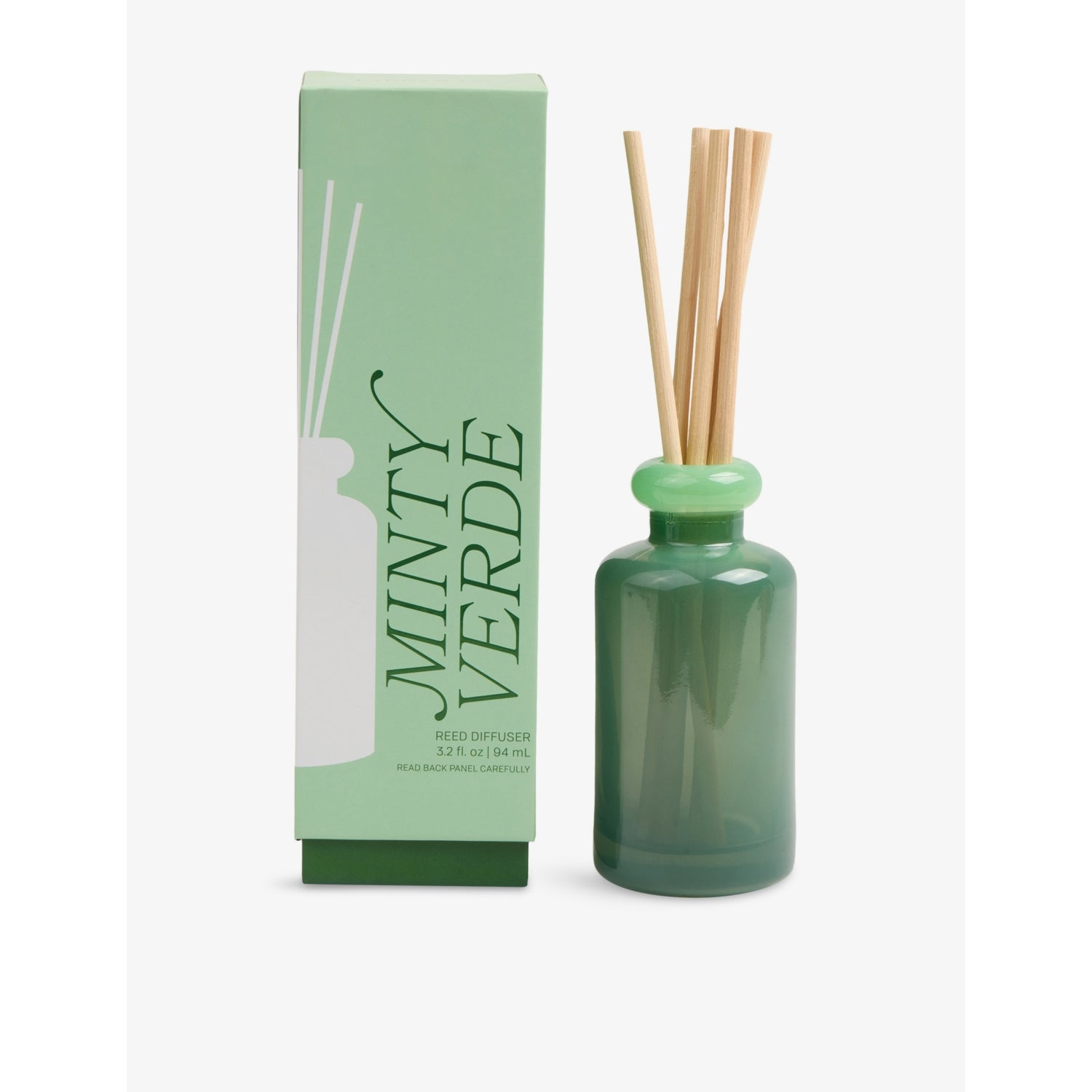 Paddywax Minty Verde glass diffuser 94ml, UK version