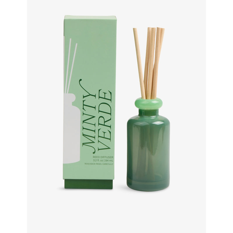 Paddywax Minty Verde glass diffuser 94ml, UK version