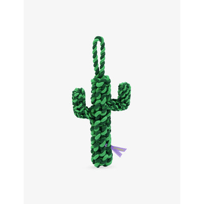 selfridges Vetreska Oasis Cactus Knot Pet Rope Toy 29cm- Buy online at McGrocer