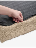 Cafide fleece dog bed with washable cover (British brand)