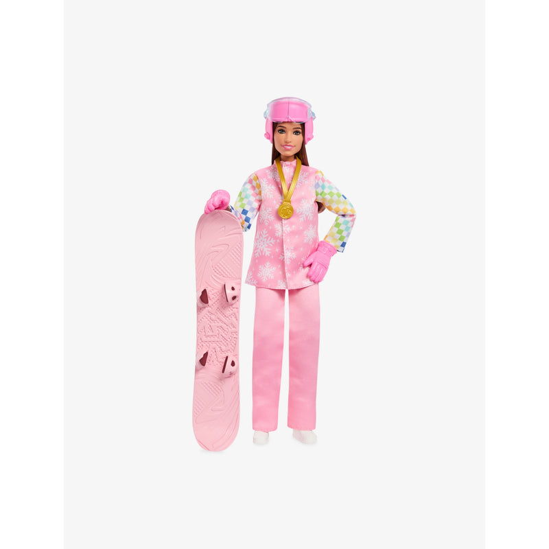 Barbie You Can Be Anything snowboarder doll 32.5cm, UK version