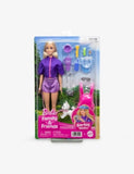 Barbie Outdoor Adventure Malibu doll 30cm with puppy and accessories (British brand)