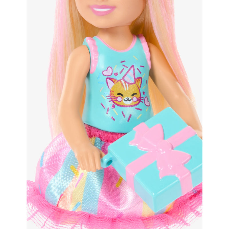 Barbie Chelsea Birthday Doll 16cm, imported from the UK
