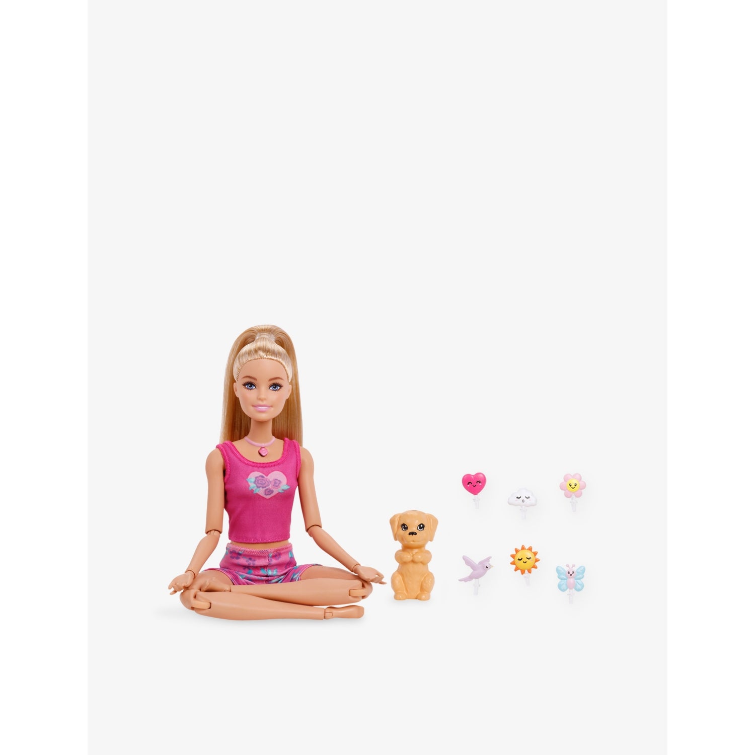 Barbie Meditation Doll 29.5cm with dog and accessories - British product