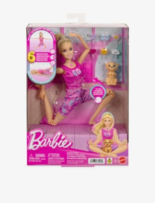 Barbie Meditation Doll 29.5cm with dog and accessories - British product