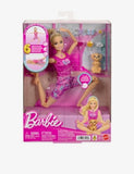 Barbie Meditation Doll 29.5cm with dog and accessories - British product
