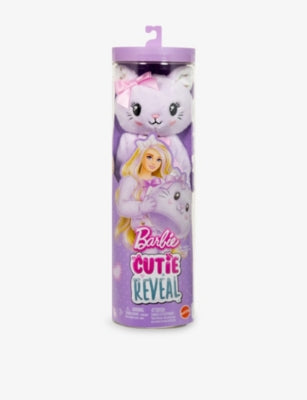 Barbie Cutie Reveal purple kitten playset 30cm, UK version