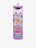 Barbie Cutie Reveal purple kitten playset 30cm, UK version