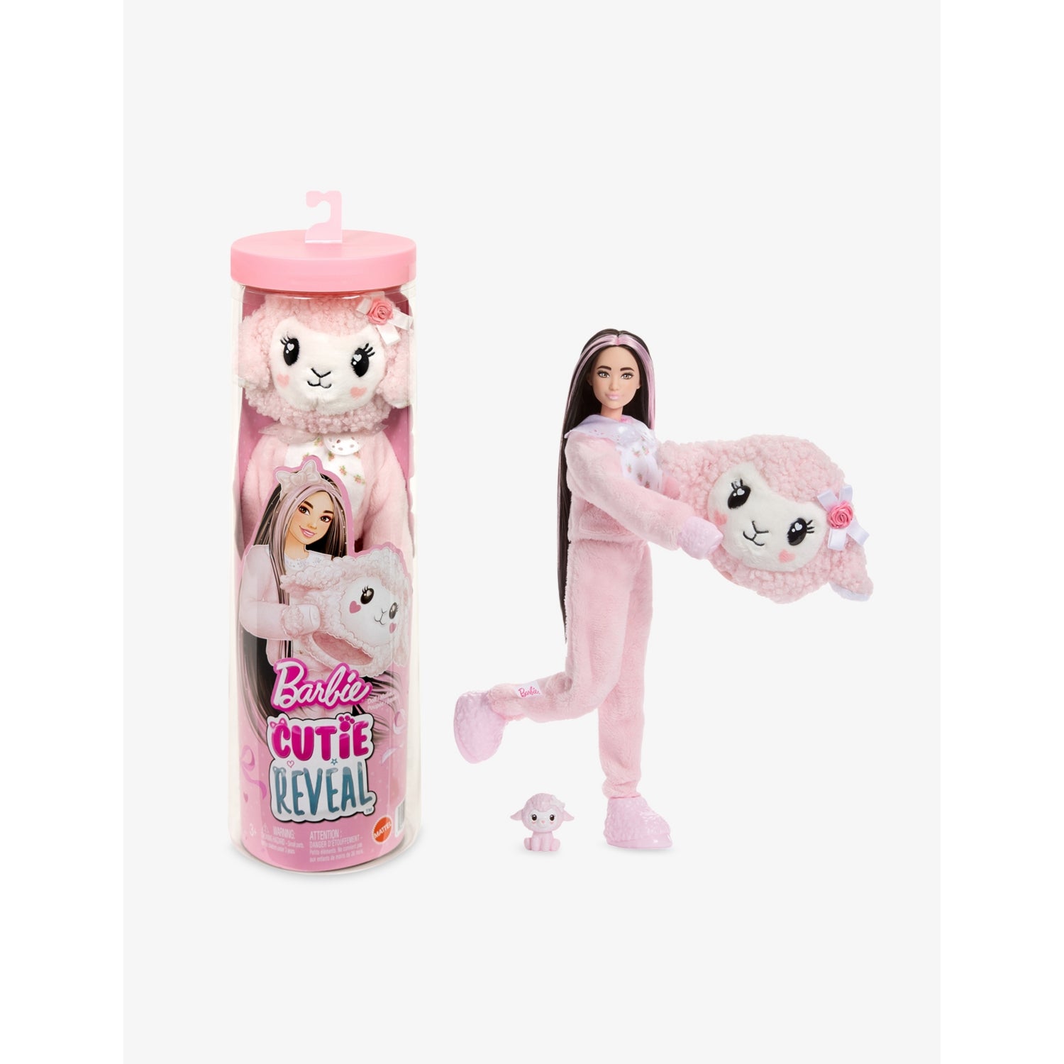 Barbie Cutie Reveal Lamb playset 30cm with costume and pet, UK version