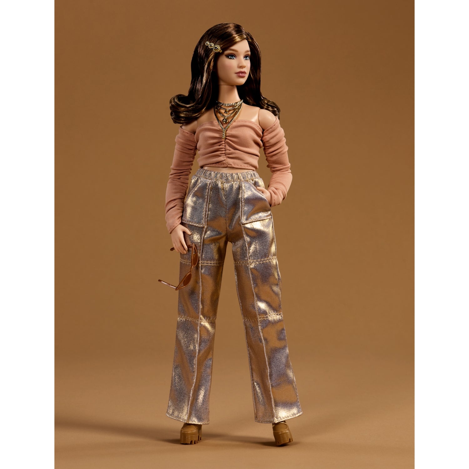 Barbie You Create Neutral Kit 003 doll with extra heads and outfits (British brand)