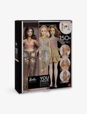 Barbie You Create Neutral Kit 003 doll with extra heads and outfits (British brand)
