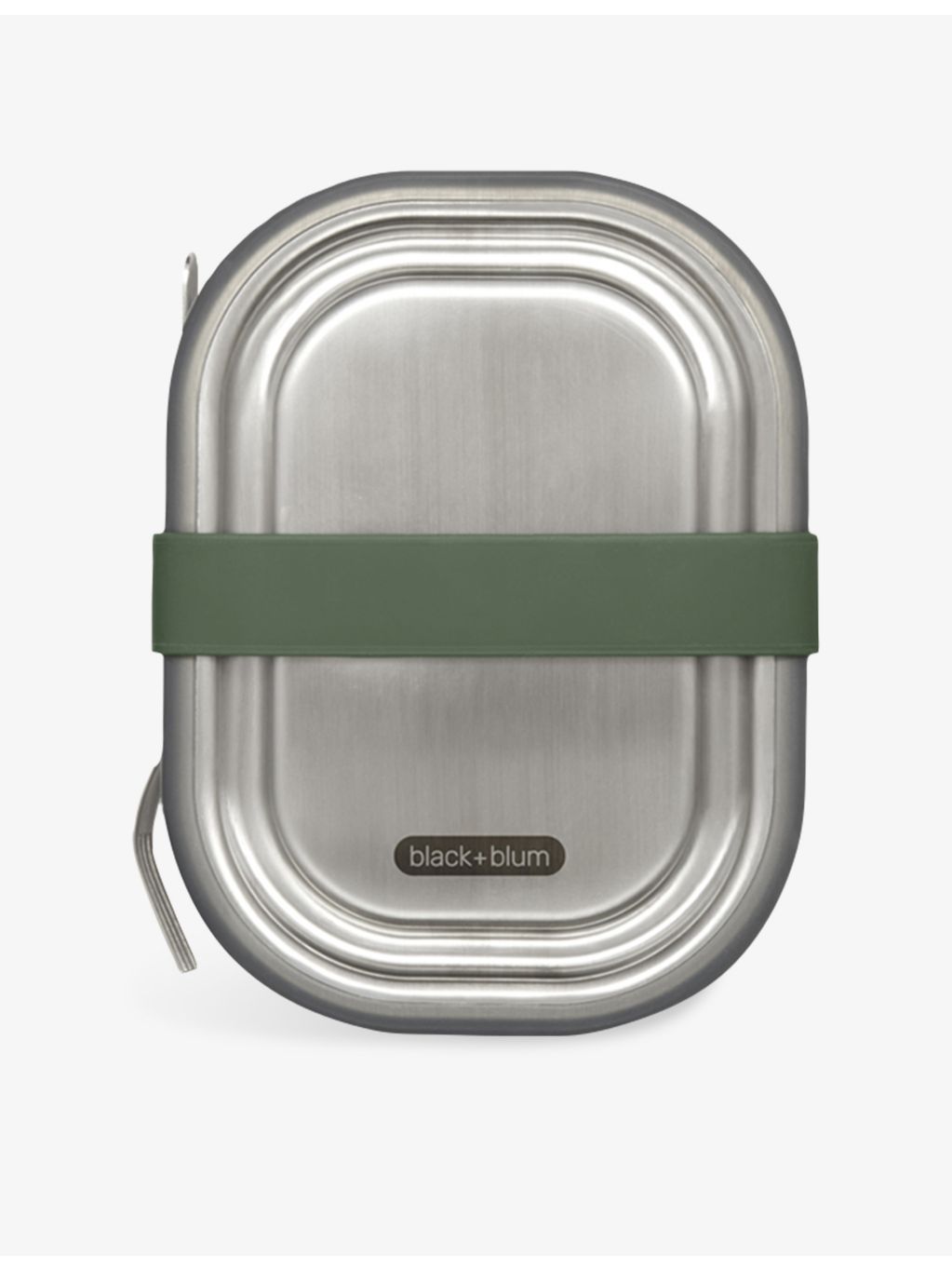 Black+Blum stainless steel lunch box 20cm with fork - British product