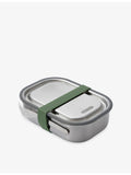 Black+Blum stainless steel lunch box 20cm with fork - British product
