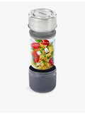 Black+Blum glass stainless-steel lunch pot 450ml - British product