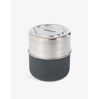 selfridges black + blum Large Glass and Stainless-Steel Lunch Pot 450ml- Buy online at McGrocer