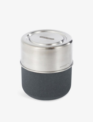 black + blum Large Glass and Stainless-Steel Lunch Pot 450ml