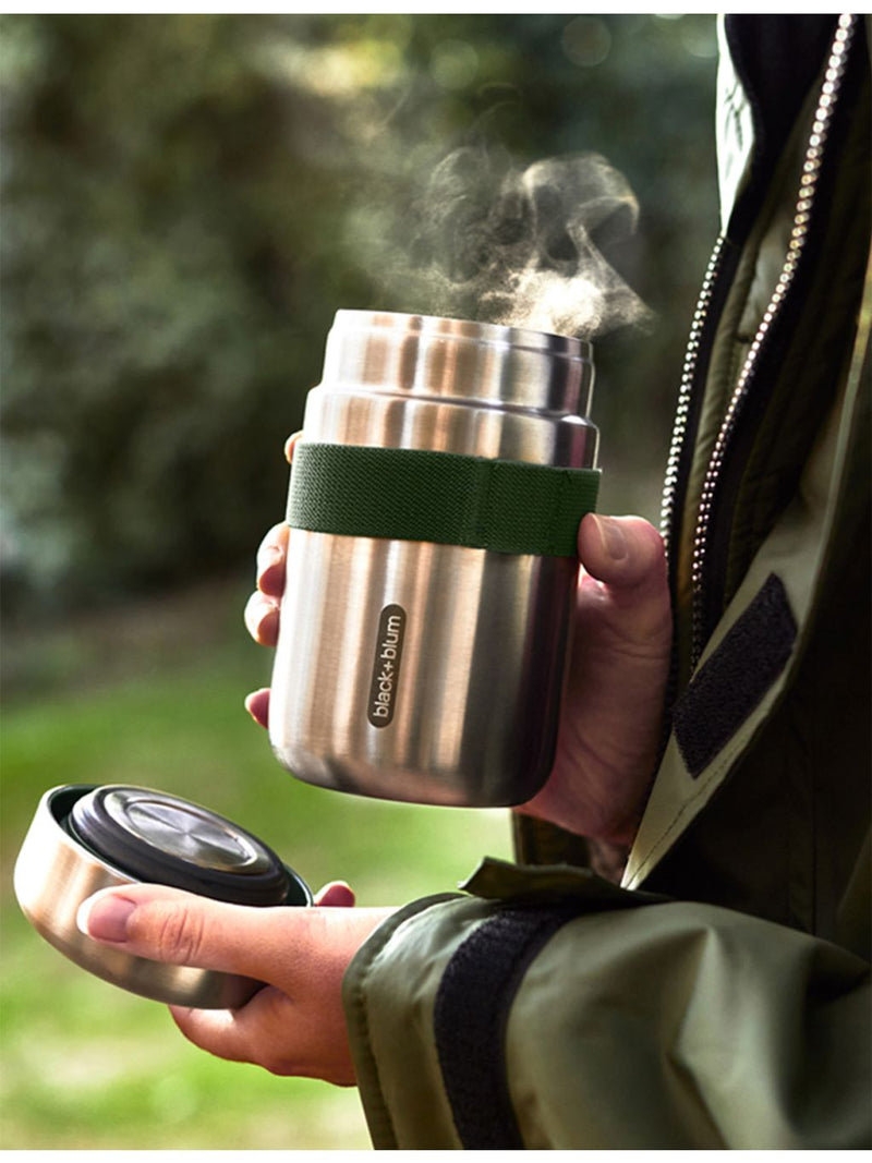 Black+Blum insulated stainless steel food flask 400ml - British product