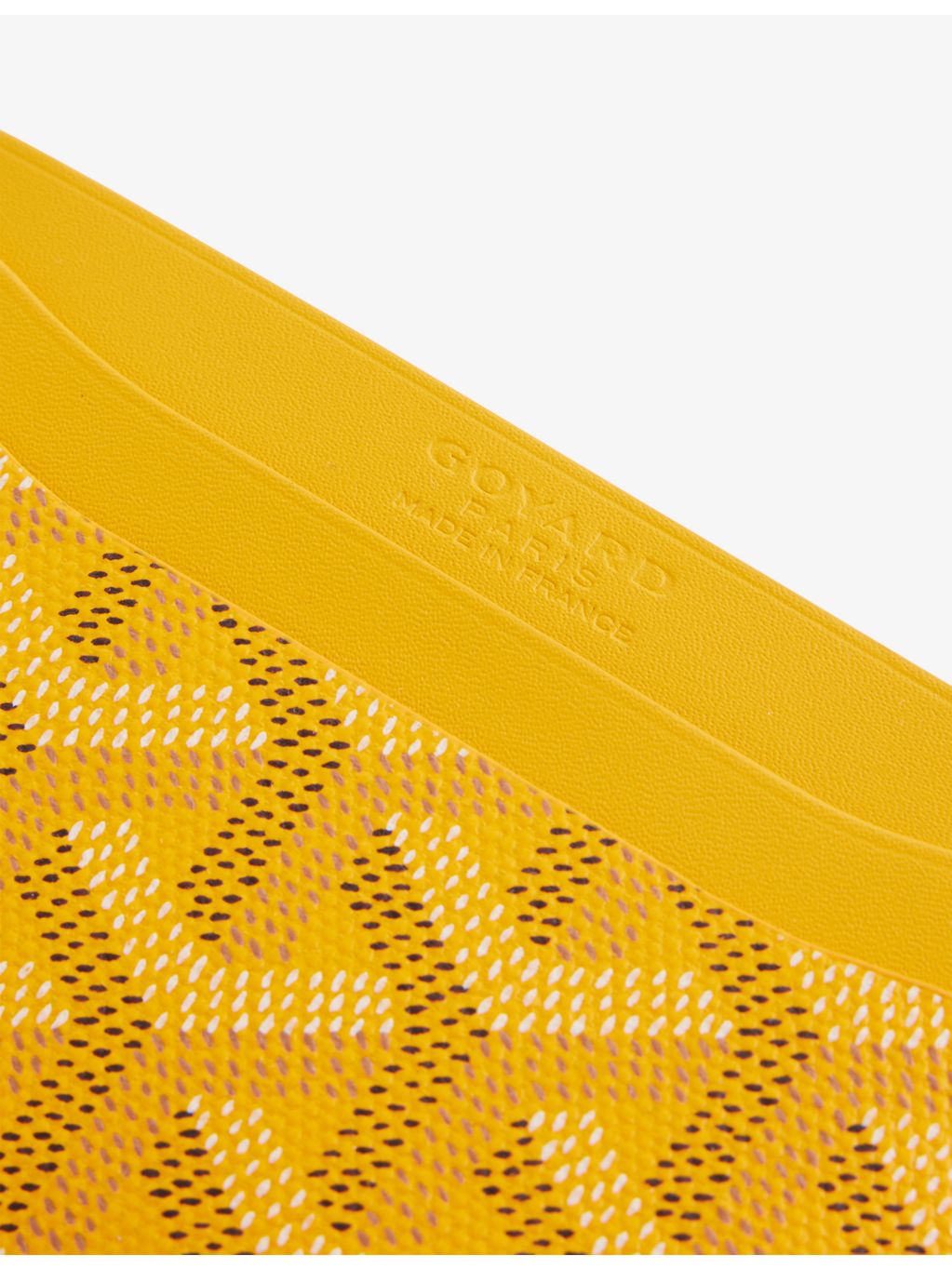 Goyard Saint Sulpice card holder coated canvas, UK version
