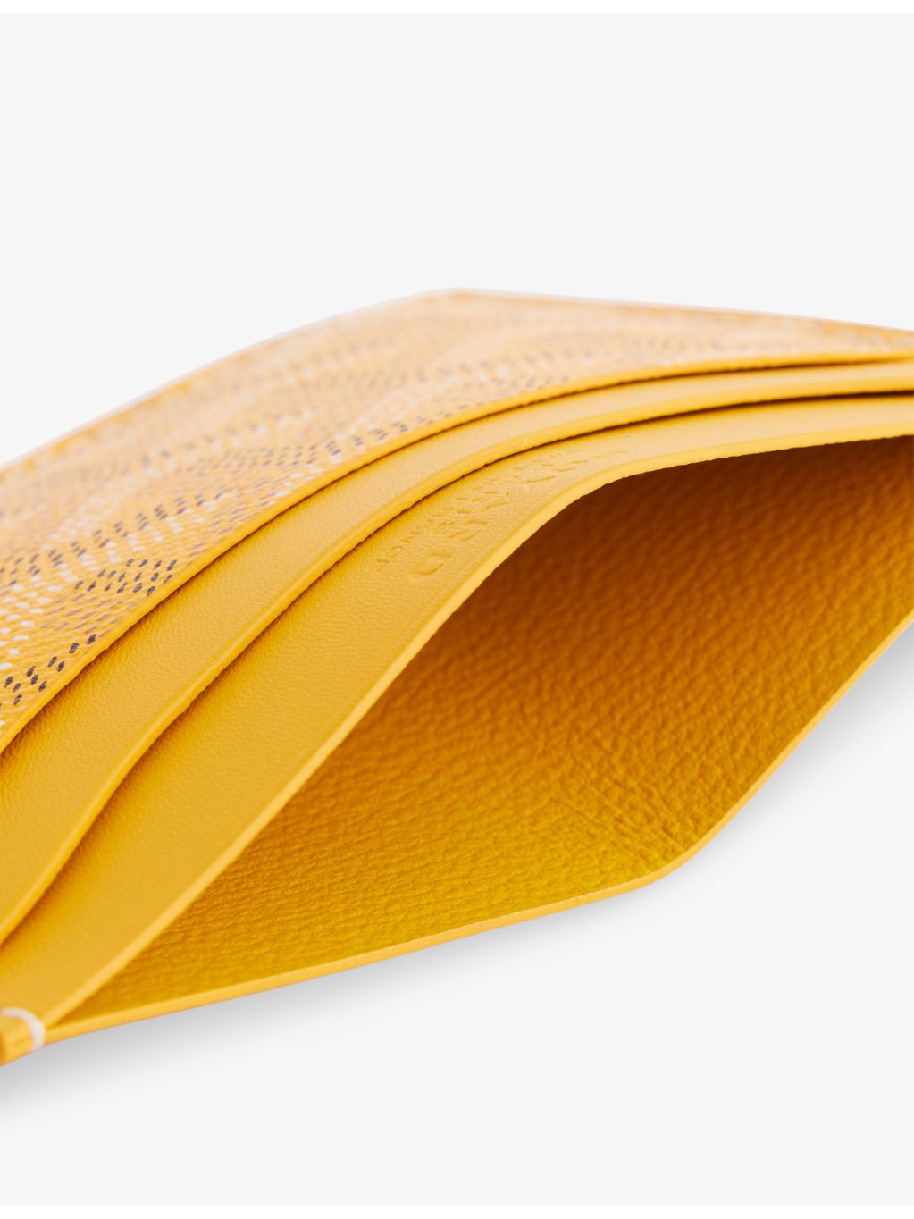 Goyard Saint Sulpice card holder coated canvas, UK version