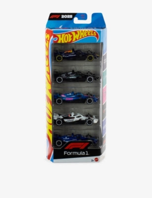 Hot Wheels Formula 1 toy car set in 1:64 scale - British product